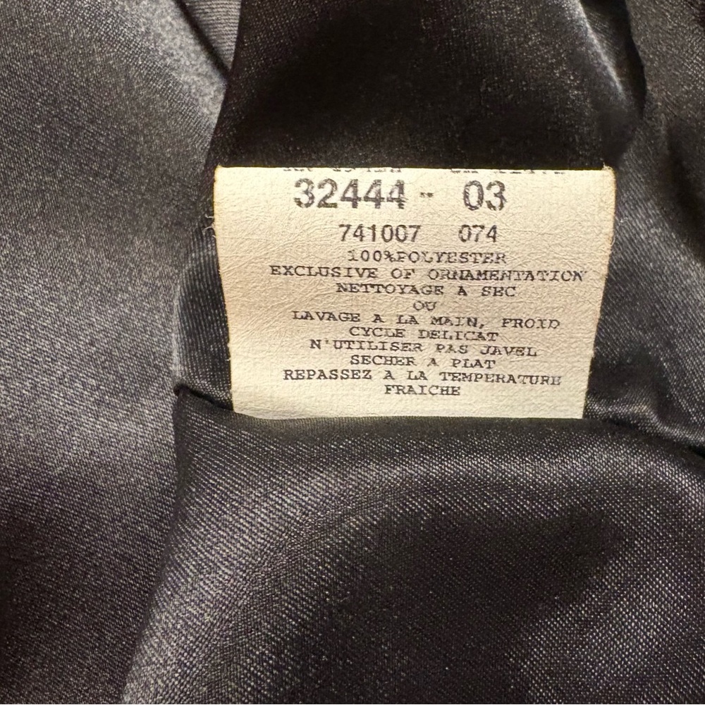 Vintage Jessica McClintock Gunne Sax 90s Rhinestone Babydoll Bubble Hem Dress 11 - Picture 8 of 8